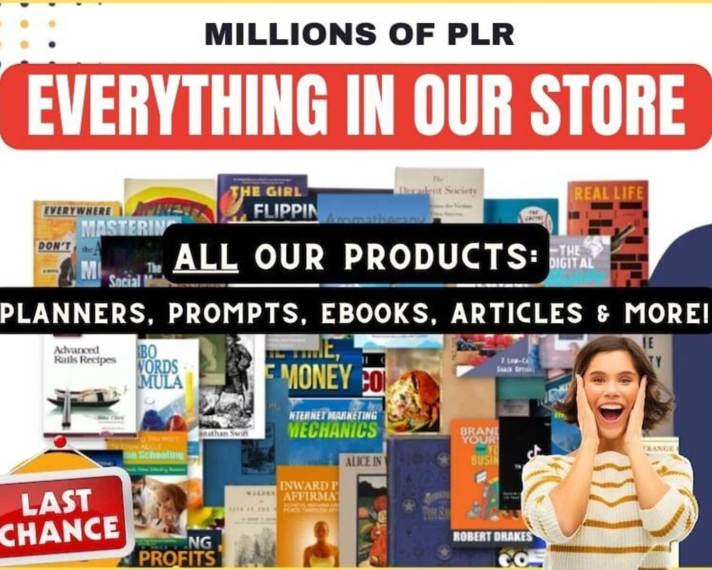 (SALE!!) Purchase Our Entire Store W/Master Resell Rights!! 🔥| Instant Download