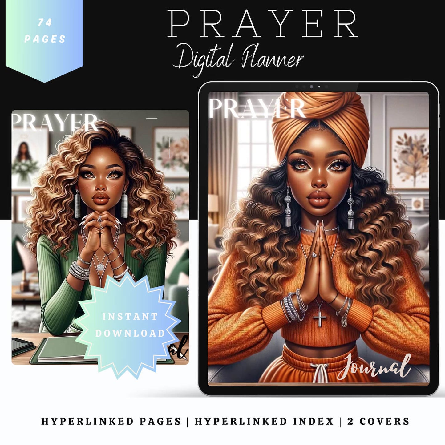 Printable Prayer Journal & Bible Study Guide