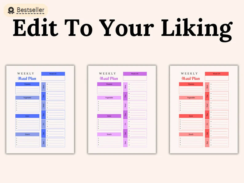 200 Pages Mega-Pack PLR Planners & Templates