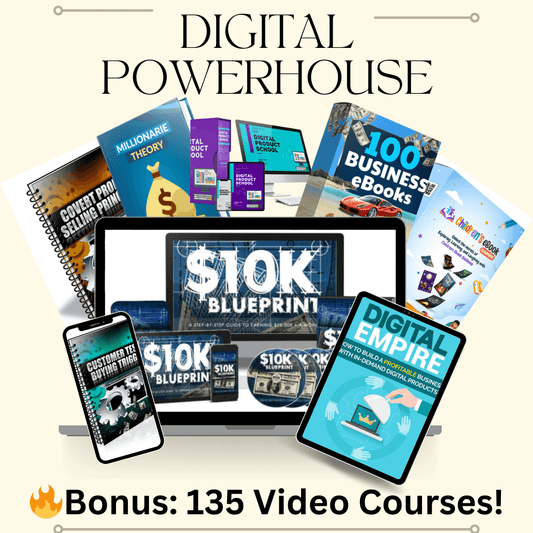Digital Powerhouse Bundle w/ Master Resell Rights