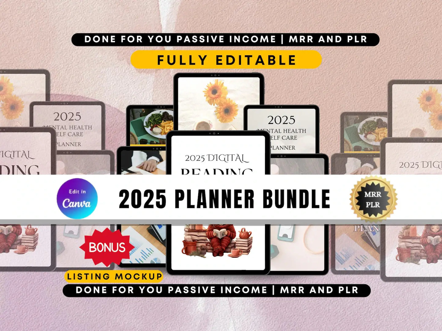 2025 PLR Planners, Templates, Journals & Trackers with Resell Rights